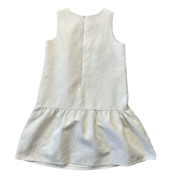 Victoria Beckham X Target White Drop Waist Girls Dress Size XL - Picture 2 of 9